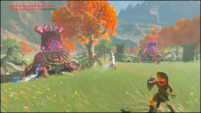 Ce sont d'immenses créatures mécaniques dotées de lasers destructeurs et qui ressemblent à des araignées. Elles sont laissées par Ganon afin de défendre les terres d'Hyrule. Quel nom leur donne-t-on ?