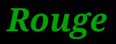 En quelle couleur est écrit ce mot ?