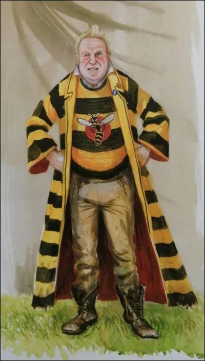 Je suis chef du Département des jeux et sports magiques et je suis également ancien joueur professionnel de Quidditch, je n'apparais que dans le volet 4.