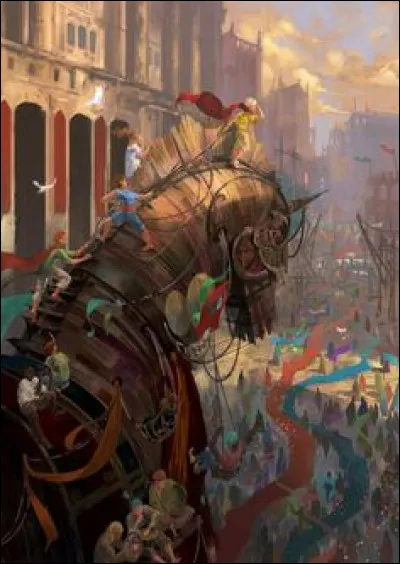 Lors de la guerre de Troie, deux camps se sont affrontés : les Grecs et les Troyens. Pour quel camp es-tu ?