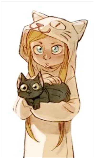 Comment s'appelle leur chat ?