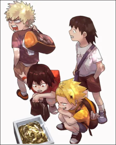 Très difficile ! C'est là qu'on se rend compte à quel point c'est important de lire les fiches perso, héhé.
Sa mère adore le volley. 
Shoto ou Katsu' ?