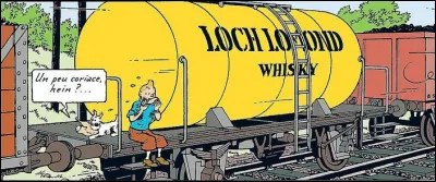 Dans quel album circule-t-il à bord de ce train de marchandises ?