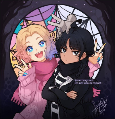 Qui est la colocataire du personnage principal ?