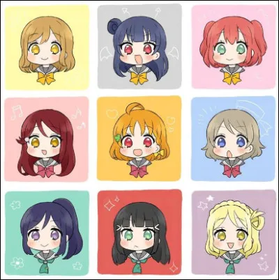 Quelle chanson d'Aqours aimes-tu le plus ? (2)