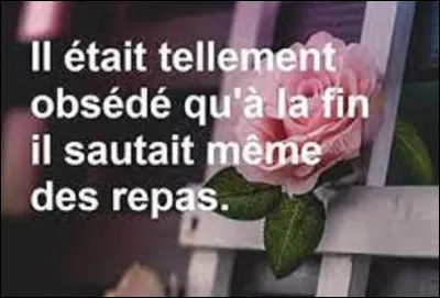 Quel humoriste a dit : ''Il était tellement obsédé qu'à la fin il sautait même des repas'' ?