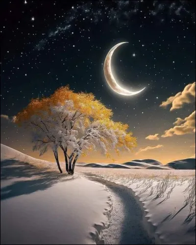 Sur l'image s'agit-il du premier quartier de lune ou du dernier ?