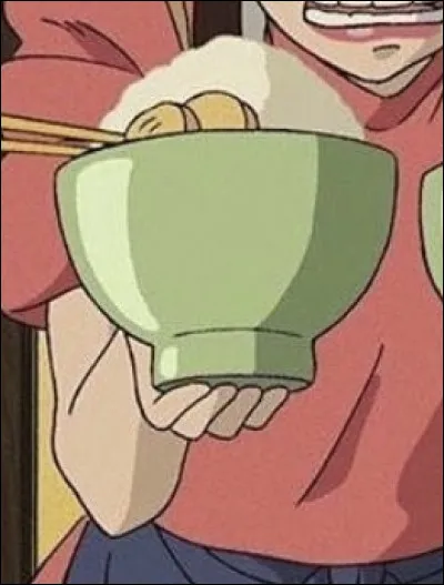 Dans quel Ghibli pouvons-nous voir ce bol de riz ?