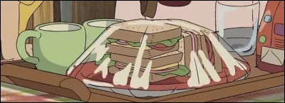 Dans quel Ghibli pouvons-nous voir ces sandwichs ?