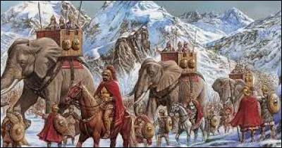 Histoire : Quel chef de guerre a marché sur Rome avec ses soldats montés sur des éléphants ?