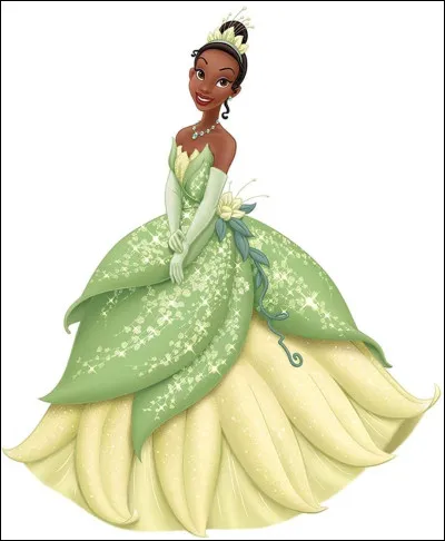 Quel animal Tiana embrasse-t-elle ?