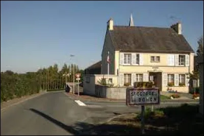 Ancienne commune Manchote (ou Manchoise), Saint-Georges-de-Bohon se situe en région ...