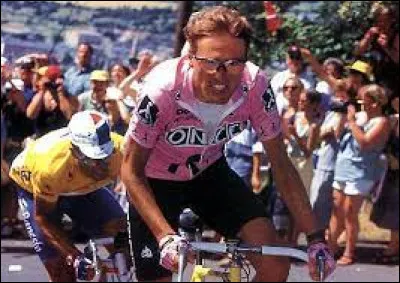 Ce coureur suisse a participé neuf fois au Tour de France entre 1992 et 2000 a terminé 2e en 1995 et 1999 :