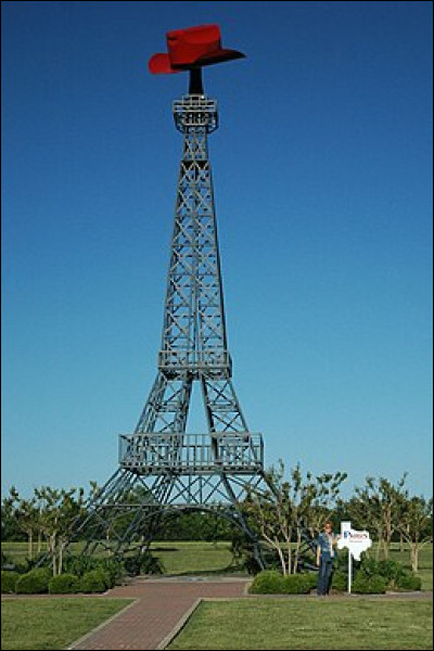 Paris est une ville de l'État du Texas aux États-Unis.