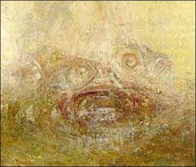De ces trois romantiques, lequel a réalisé ce tableau nommé ''Lever de soleil avec monstres marins'', vers 1845 ?