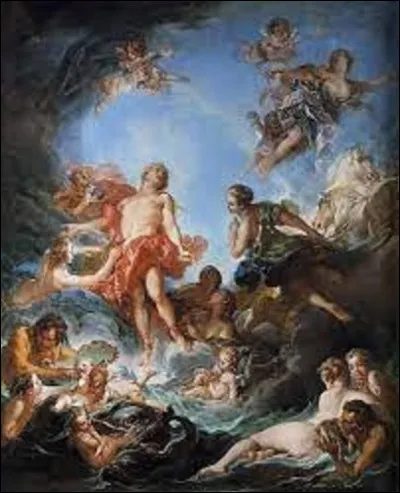 Peint en 1753, ''Le Lever du soleil'' est une toile rococo. Qui est l'auteur de ce tableau ?