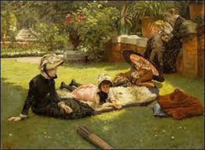 En 1881, quel artiste a immortalisé cette scène dans ce tableau intitulé ''En plein soleil'' ?