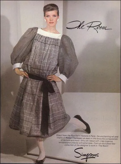 De quelle anne date cette publicit pour une marque de vtements ?