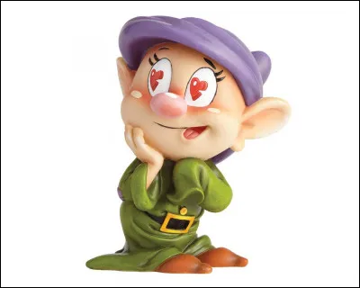 Lequel de ces nains admire Blanche-Neige ?