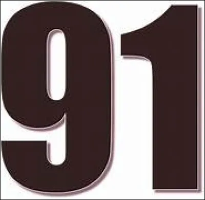 Quel département français est désigné par le numéro 91 ?