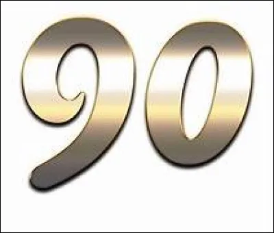 Quel est le produit de 90 et de 40 ?