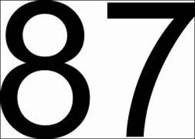 Quel joueur de football était numéro 87 sur le terrain ?