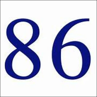 Comment écrit-on 86 en chiffres romains ?