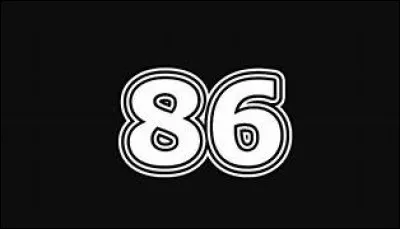 Quel département est le numéro 86 en France ?