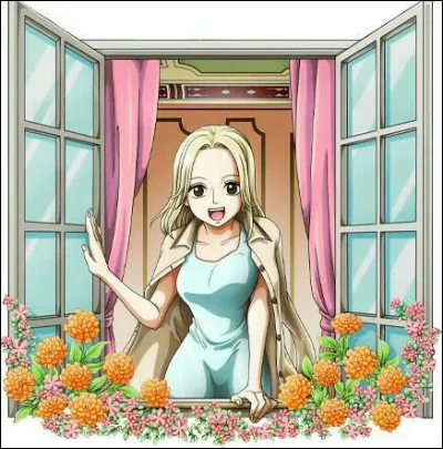 C'est une jeune fille noble. Elle est malade, isolée et entourée de domestiques. Elle se lie d'amitié avec Usopp. Quel est son nom ?