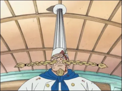 Il est le chef du restaurant flottant Baratie situé sur une mer tumultueuse. C'est un ancien pirate et mentor de Sanji. Quel est son nom ?