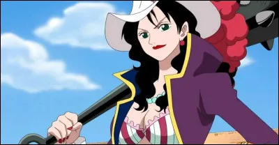 Cette femme pirate possède le fruit "Paramecia Sube Sube", lui conférant la capacité de rendre sa peau lisse. Elle s'associe à Baggy le Clown au début de l'aventure. Quel est son nom ?