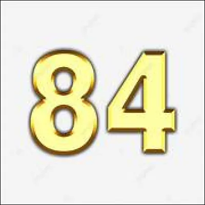 Combien de façons différentes peut-on choisir deux nombres entiers distincts entre 1 et 84 inclus ?