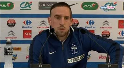 Pourquoi Franck Ribéry a-t-il fait l'erreur de dire "Jespère que la routourne va vite tourner." ?