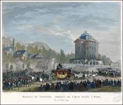 Histoire : Dans quelle ville le roi Louis XVI et sa famille ont-ils été arrêtés lors de la fuite de 1791 ?