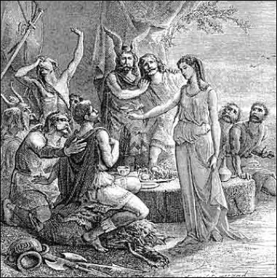 Comment s'appelle ce couple de mariés ayant fondé Marseille ?