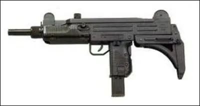 Quelle est cette arme à feu en U, un pistolet-mitrailleur conçu par les Israéliens, compacte et fiable, produit à des millions d'exemplaires ?