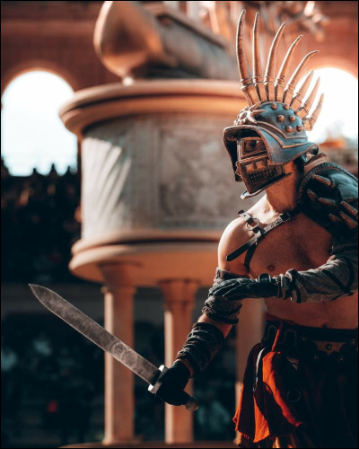 Lequel de ces gladiateurs est un samnite ?