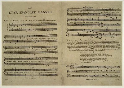 Lors de cette fête, on entend leur hymne national "The Star-Spangled Banner" qui signifie...