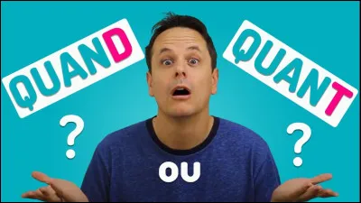 C'est un mot interrogatif utilisé lorsque nous avons le besoin de connaître une date, il s'agit de :