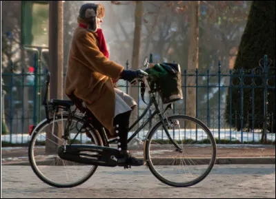 Quel est ce véhicule à deux roues alignées que l'on fait avancer par l'intermédiaire de deux pédales qui entraînent la roue arrière par une chaîne ?