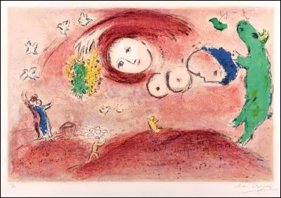 Quel peintre vous offre "Printemps au champ" ?