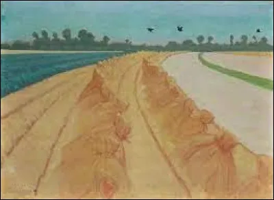 Qui a peint "Champ de bl&eacute;" ?