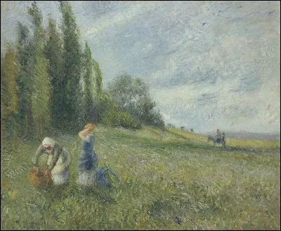 Qui a immortalisé ces paysannes dans un champ ?