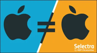 De quel côté se situe le vrai logo ?