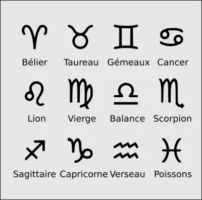 Quel est ton signe astrologique ?
