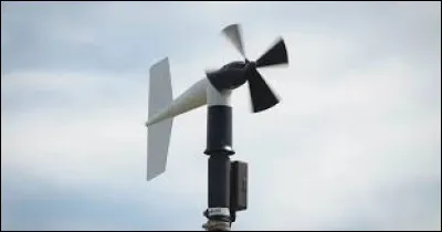 Quel appareil permet de mesurer la vitesse du vent ?