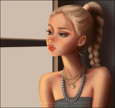 Si tu as choisi une fille blonde, tu préfères que ses yeux soient (1) :