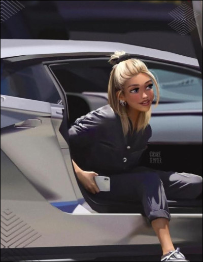 Si tu as choisi une fille blonde, tu préfères que ses yeux soient (2) :