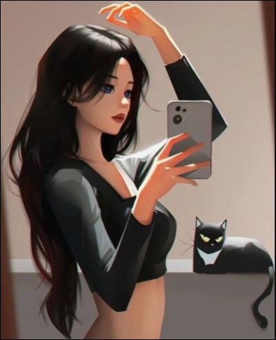 Si tu as choisi une fille aux cheveux noirs, tu préfères :