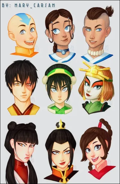 Quel personnage de ''Avatar'' préfères-tu ?